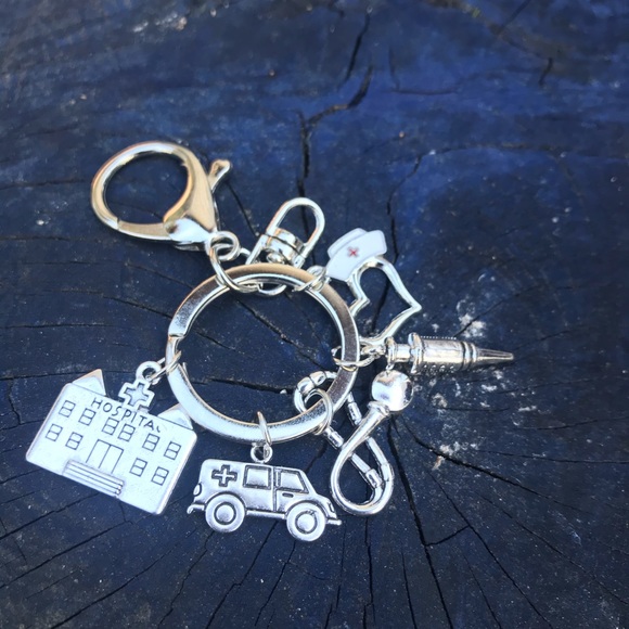 Fathers Day gift Nurse/Doctor keychain - Picture 2 of 8
